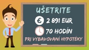 Ušetrite 2 891 Eur a 70 hodín svojho času pri vybavovaní hypotéky